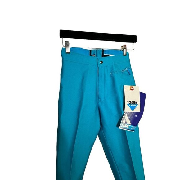 Vintage 80's Womens Snow Ski Pants stirrups Schoeller of switzerland size 8 NWT - Picture 6 of 14